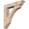 Ekena Millwork Legacy Traditional Smooth Bracket w/ Offset Brace, Douglas Fir, 7 1/2"W x 38"D x 38"H BKT0806X38X38LEC01SDF - alternate 1